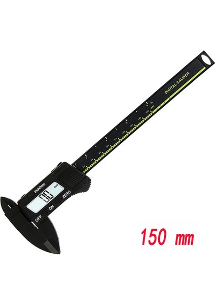 Beyaz Stil Dijital Kumpas 6 Inç LCD Elektronik Sürmeli Kumpas mm Ölçer Pakometre Dijital Mikrometre Dijital Cetvel Ölçme Aletleri (Yurt Dışından)