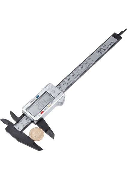 Kırmızı Stil Dijital Kumpas Elektronik Sürmeli Kumpas Mikrometre Dijital Cetvel Ölçme Aleti Dijital Sürmeli Kumpas (Yurt Dışından)