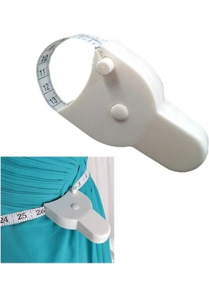 1 Rulo Geri Çekilebilir Cetvel Spor Doğru Spor Kumpas Vücut Bel Göğüs Kol Bacaklar Ölçüm Bandı 150CM Inç (Yurt Dışından) fiyatları
