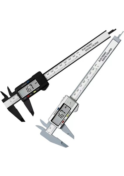 Bir Stil Dijital Kumpas 6 Inç Elektronik Sürmeli Kumpas Kaliper Mikrometre Dijital Cetvel Ölçme Aracı (Yurt Dışından) modelleri
