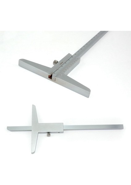 200MM Tarzı Yüksek Li Derinlik Vernier Kumpas mm Derinlik Ölçer Derinlik Ölçme Aracı Iletki (Yurt Dışından) indirimleri