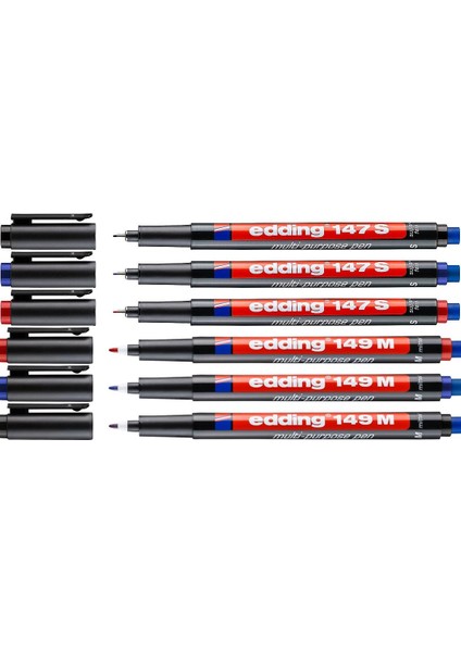 Asetat Kalemi Silgili Set E 147S E 149M