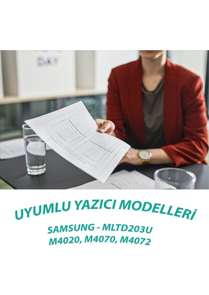 Samsung MLT-D203U M4020, M4070, M4072 Yüksek Kapasite (15K) Muadil Toner Kartuş