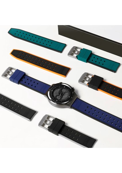 Xiaomi Mi Watch Uyumlu Desenli Silikon Kordon Kayış