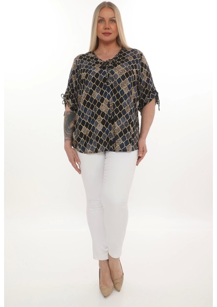 1. Kalite Viskon Büyük Beden Bluz fiyatları