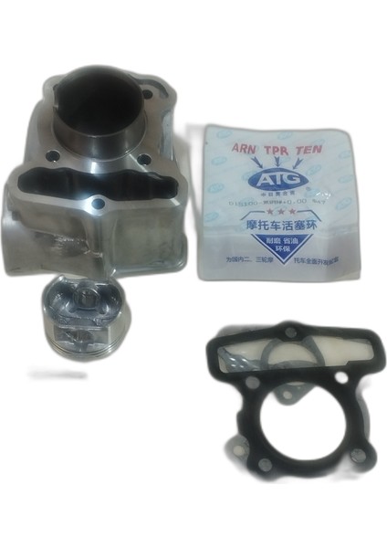 Güçlü Bisiklet Motosiklet  Dio 110 Silindir Komple Piston Segman Silindir Seti Oem Atg Sekmanlı