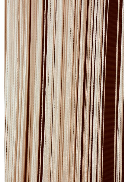 Ip Perde Ince Zincir Krem Renk 300 x 280 cm fiyatları