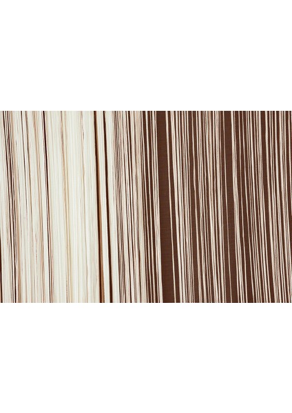 Ip Perde Ince Zincir Krem Renk 300 x 280 cm modelleri