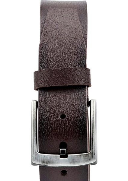 Manda Derisi Kot/keten Erkek Kemeri