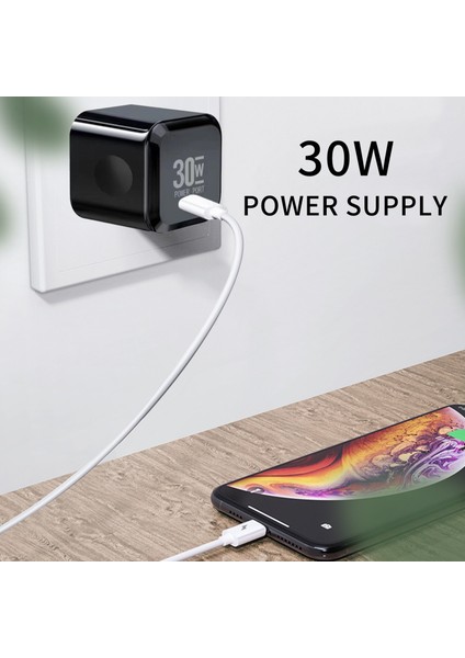 30W Pd Hızlı Şarj Cihazı C Tipi Duvar Şarj Cihazı iPhone 13 12 Xs 8 Xiaomi Telefon Pd Şarj Cihazı Abd Tak Tip C IPHONE13 Için Hızlı Şarj Cihazı (Yurt Dışından) fiyatları