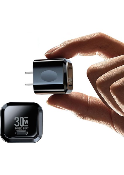 30W Pd Hızlı Şarj Cihazı C Tipi Duvar Şarj Cihazı iPhone 13 12 Xs 8 Xiaomi Telefon Pd Şarj Cihazı Abd Tak Tip C IPHONE13 Için Hızlı Şarj Cihazı (Yurt Dışından) modelleri