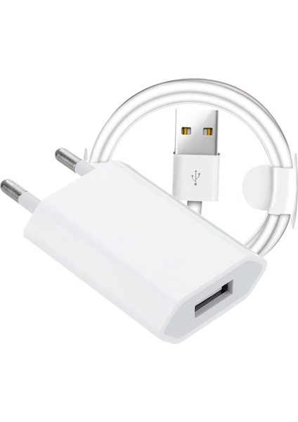 USB Şarj Aleti Kablosu iPhone 11 12 13 Xs Max Xr x 8 7 6s 6 Artı 5 5s Se 2020 5V 1A Duvar USB Telefon Şarj Cihazı 1m Veri Senkronizasyon Kablosu (Yurt Dışından)