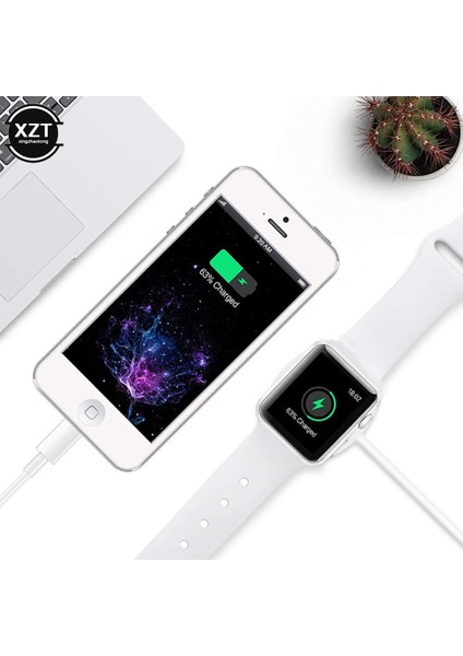 Telefon Izle Şarj Cihazı Mikro USB Tip-C Android 4in1 3in1 2in1 Şarj Kablosu Dock iphone Apple Watch Iwatch Xiaomi Samsung (Yurt Dışından) fırsatları