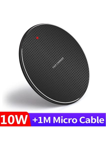 Fdgao 15W Hızlı Kablosuz Şarj Cihazı Samsung Galaxy S21 S10 S9 Qi Indüksiyon Şarj Pedi iPhone 13 12 11 Pro Xs Max Xr 8 Artı (Yurt Dışından) indirimleri