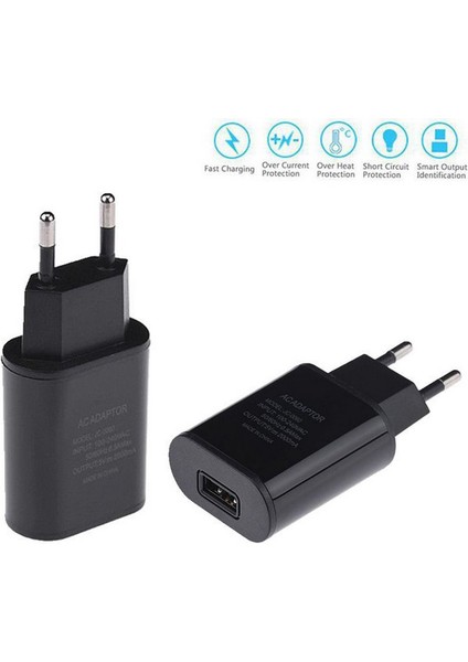 5V 2A USB Hızlı Şarj Cihazı Cep Telefonu Duvar Ravel Güç Adaptörü iPhone 6 6s 7 Plus Kenar Xiaomi Için (Yurt Dışından) modelleri