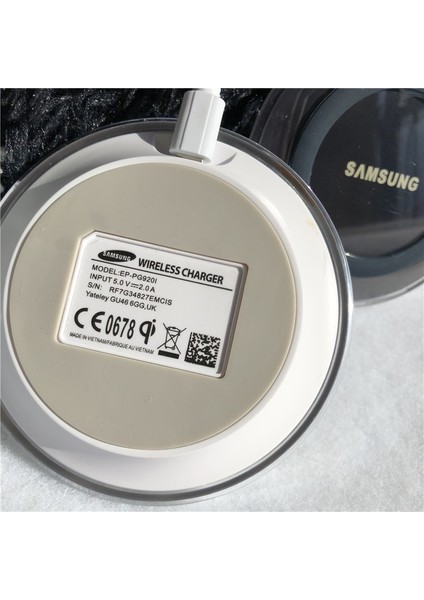 Orijinal Samsung Kablosuz Şarj Cihazı Qı Şarj Pedi Galaxy S10 S8 S9 Artı S7 S6 S20 S21 Ultra Not 20 Ultra/10/9/8/5 EP-PG920I (Yurt Dışından) fırsatları