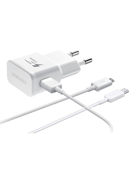 Orijinal 9 V 1.67A Hızlı Adaptif Şarj Cihazı Hızlı Şarj 120 cm USB Tip-C Kablo Samsung Galaxy S10 S9 S8 S7 Artı A81 A71 A72 A5 (Yurt Dışından) fiyatları