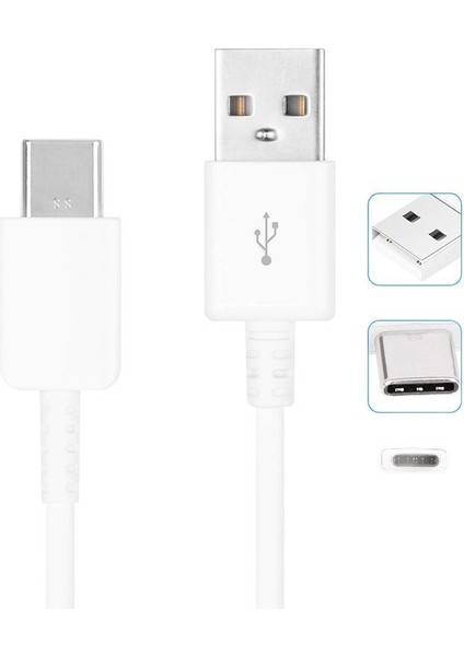 Orijinal 9 V 1.67A Hızlı Adaptif Şarj Cihazı Hızlı Şarj 120 cm USB Tip-C Kablo Samsung Galaxy S10 S9 S8 S7 Artı A81 A71 A72 A5 (Yurt Dışından) indirimleri