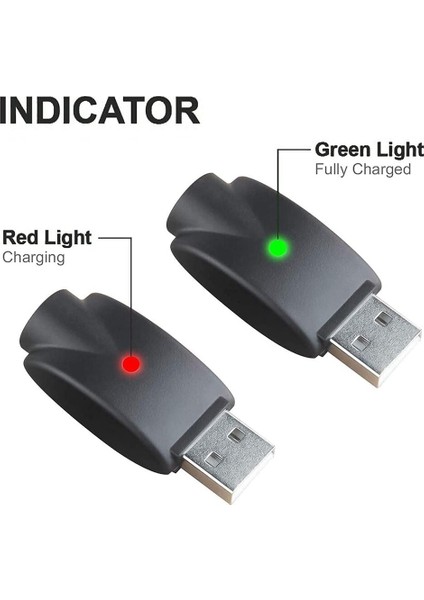 Aşırı Şarj Korumalı Akıllı Şarj Cihazı USB Şarjı Için Uyumlu Taşınabilir Adaptör 510 Arayüzü LED Göstergesi Döner Lamba (Yurt Dışından) modelleri