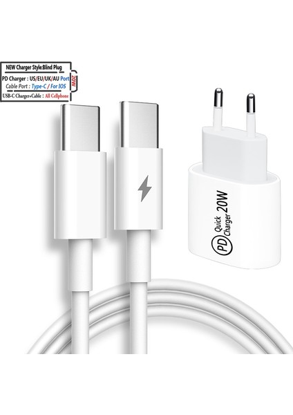 USB Şarj Aleti iPhone 12 Için Hızlı Duvar Şarj Cihazı Ab/abd/ingiltere Tak Adaptörü Samsung Için Huawei Cep Telefonu Şarj Cihazı USB Kablosu (Yurt Dışından) indirimleri