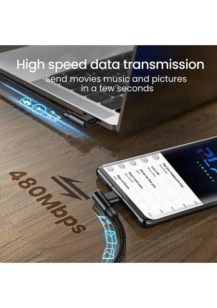 90 Derece Dirsek USB Tip C USB C Kablosu Samsung Xiaomi Redmi Için Not 8 10 Macbook 60 W Hızlı Hızlı Şarj Kablosu Pd Tip-C Kablo (Yurt Dışından) modelleri