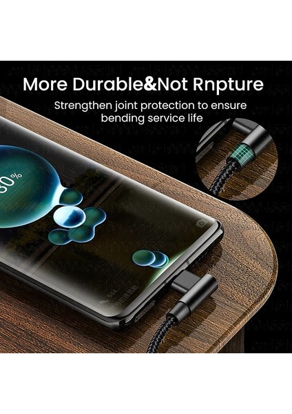 90 Derece Dirsek USB Tip C USB C Kablosu Samsung Xiaomi Redmi Için Not 8 10 Macbook 60 W Hızlı Hızlı Şarj Kablosu Pd Tip-C Kablo (Yurt Dışından) fırsatları