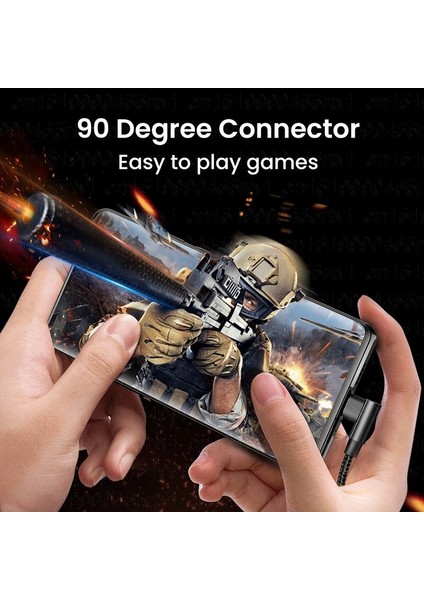 90 Derece Dirsek USB Tip C USB C Kablosu Samsung Xiaomi Redmi Için Not 8 10 Macbook 60 W Hızlı Hızlı Şarj Kablosu Pd Tip-C Kablo (Yurt Dışından) indirimleri