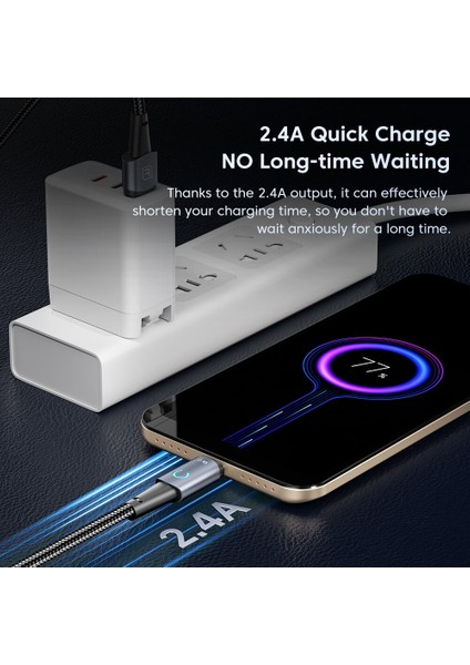Toocki Mikro USB Kablosu 2.4A Hızlı Şarj Kablosu USB Mikro USB Şarj Aleti Kablosu Samsung Xiaomi Redmi Için Android Veri Şarj Cabo (Yurt Dışından) fiyatları