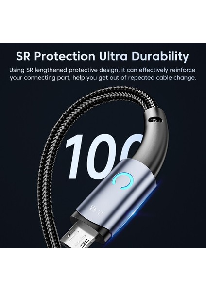 Toocki Mikro USB Kablosu 2.4A Hızlı Şarj Kablosu USB Mikro USB Şarj Aleti Kablosu Samsung Xiaomi Redmi Için Android Veri Şarj Cabo (Yurt Dışından) indirimleri