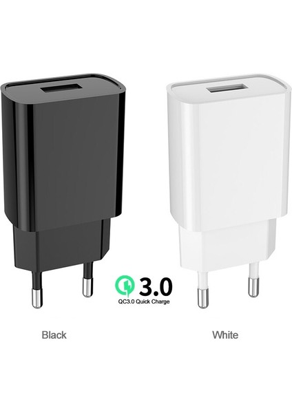 Voxlınk 18 W USB Şarj Cihazı 3.0 Hızlı Telefon Şarj Cihazı Xiaomi iPhone x Xs 8 7 iPad Samsung Galaxy S8 S9 S10 Galaxy Htc Huawei Nexus (Yurt Dışından) fiyatları