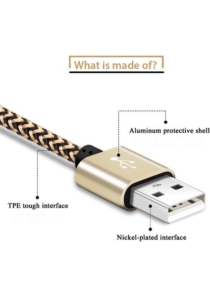 1/2/3 Metre Uzunluğunda USB Tip C Şarj Kablosu Huawei P30 P20/PRO/LITE Mate 30 P9 Nova 6 5 2s 4 Usb-C Cep Telefonu Şarj Kablosu (Yurt Dışından) modelleri