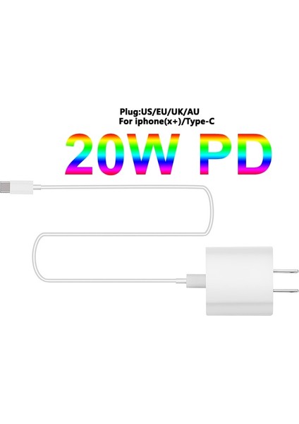 Yeni 20W Pd Iphone 13 12 Usb-C C2L Kablo Güç Adaptörü Şarj Cihazı Ingiltere / Abd / Ab Tak Akıllı Telefon Samsung S10 C2C Için Hızlı Şarj Cihazı (Yurt Dışından) fırsatları