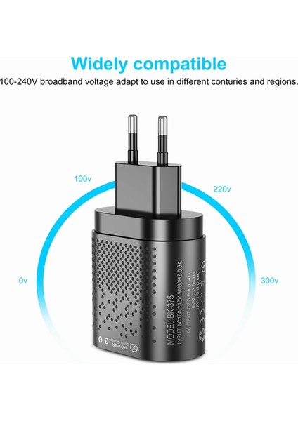 Lovebay 4 Port USB Şarj Aleti Hızlı Şarj Cihazı 3.0 5V 3A Hızlı Şarj Duvar Şarj Adaptörü Ab Abd Ingiltere Tak iphone Samsung Tablet Için (Yurt Dışından) indirimleri