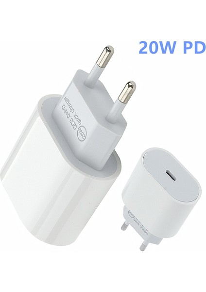 20W Pd Hızlı Şarj 4.0 3.0 Qc Usb-C Qc4.0 Qc3.0 USB Tip C Hızlı Şarj Cihazı iPhone 13 12 11 Pro Max x Xs ipad Samsung Şarjı (Yurt Dışından)