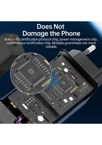 Taşınabilir 65W Hızlı Şarj Gan Şarj Cihazı 4.0 3.0 Pd USB Şarj Cihazı (Yurt Dışından) modelleri