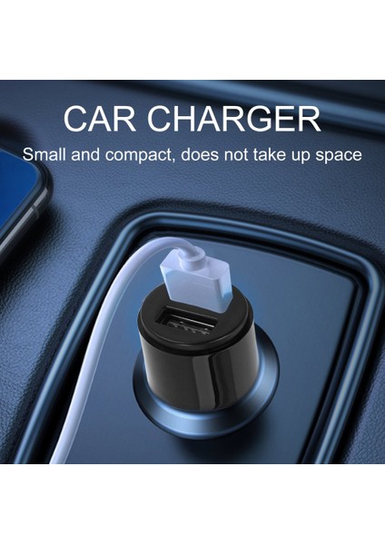 Araç Şarj Cihazı 5V 2.4A Çift Arayüzlü Hızlı Telefon Şarj Cihazı (Yurt Dışından) indirimleri