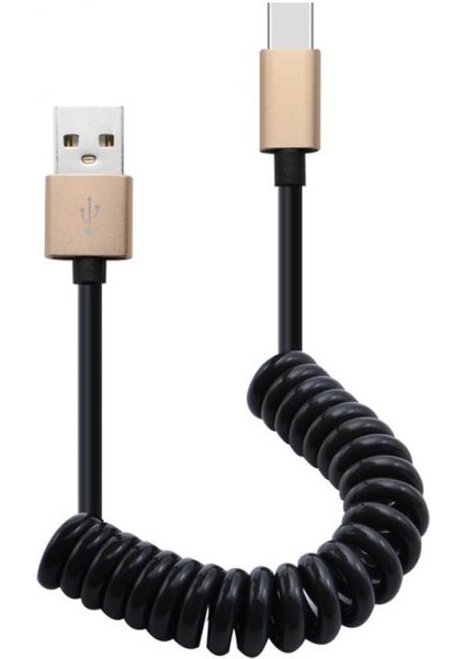 Ryra USB C Tipi Kablo Huawei Samsung Xiaomi Için Yaylı Şarj Cihazı Veri Kablosu USB A Tip-C/8-Pin/mirco iPhone Için Kablo (Yurt Dışından) fiyatları