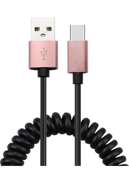 Ryra USB C Tipi Kablo Huawei Samsung Xiaomi Için Yaylı Şarj Cihazı Veri Kablosu USB A Tip-C/8-Pin/mirco iPhone Için Kablo (Yurt Dışından) indirimleri
