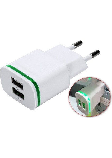 USB C 3.1 Hızlı Şarj Cihazı USB + 5 V 2.1A LED Adaptörü Lenovo Yoga Tab 3 Plus 10.1 Tablet Onur 9 V9 Oyun V10 V8 Onur 8 9 Sihirli (Yurt Dışından) modelleri