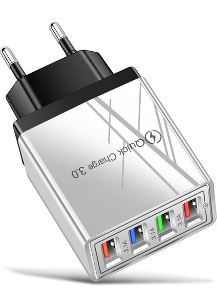 Yeni Ab/abd Plug USB Şarj Aleti Hızlı Şarj 3.0 Telefon Adaptörü Için iPhone Tablet Taşınabilir Duvar Mobil Şarj Cihazı Hızlı Şarj Cihazı (Yurt Dışından) fiyatları