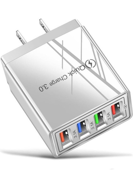 Yeni Ab/abd Plug USB Şarj Aleti Hızlı Şarj 3.0 Telefon Adaptörü Için iPhone Tablet Taşınabilir Duvar Mobil Şarj Cihazı Hızlı Şarj Cihazı (Yurt Dışından) indirimleri