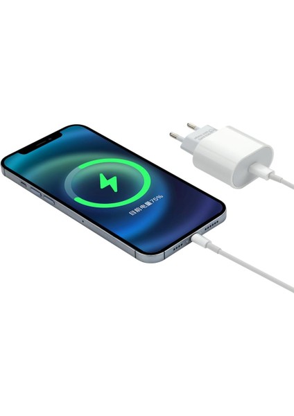 Pd Şarj Cihazı 20W USB Tip C Pd Hızlı Şarj Ab Adaptörü iPhone 13 12 11 Xs Pro Max x 12MINI Samsung Realme 9 10 Xiaomi Huawei (Yurt Dışından) indirimleri