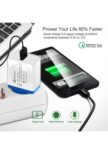 Olaf USB Şarj Aleti Hızlı Şarj 3.0 iPhone x Xs Xr Hızlı USB Duvar Şarj Cihazı Samsung S9 S8 Xiaomi Huawei Cep Telefonu Şarj Cihazları (Yurt Dışından) modelleri