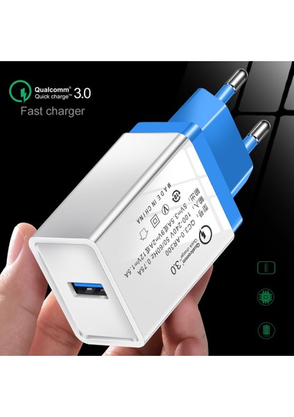 Olaf USB Şarj Aleti Hızlı Şarj 3.0 iPhone x Xs Xr Hızlı USB Duvar Şarj Cihazı Samsung S9 S8 Xiaomi Huawei Cep Telefonu Şarj Cihazları (Yurt Dışından) indirimleri