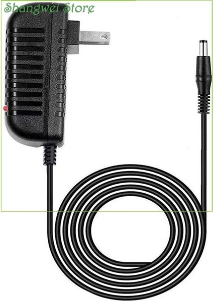 477 Dc 9V Güç Şarj Cihazı Kablosu Şarj Cihazı Için Güç Adaptörü, 5 Feet, LED Göstergeli, Uyumlu Yedek (Yurt Dışından)