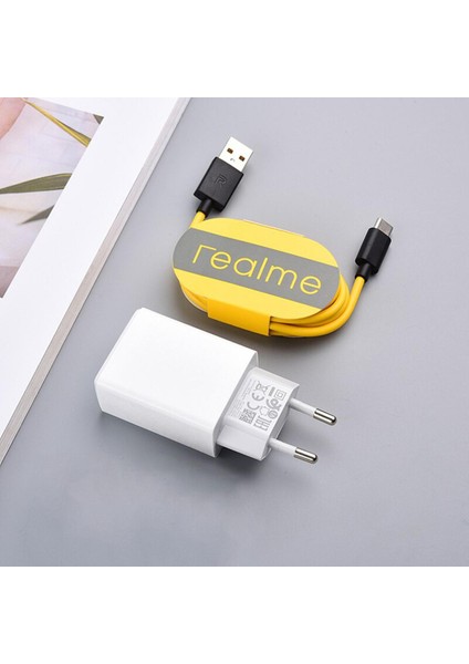 Tip C Mikro USB Şarj Kablosu Adaptörü 2A Veri 100 cm Hat Ab Şarj Cihazı Realme Için X2 Pro X50M 5 3i Oppo Reno 2 3 Samsung S9 A10 A7 (Yurt Dışından)