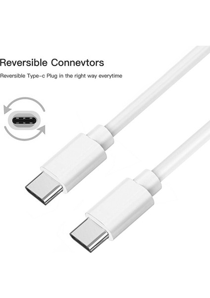 60 W USB Tip C USB C Kablosu Usb-C Pd Hızlı Şarj Şarj Kablosu Kablosu Macbook Samsung Xiaomi Tip-C Usbc Kablosu 1 M (Yurt Dışından) fırsatları