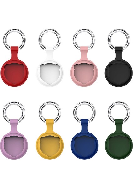 Apple Hava Etiketleri Için Konum Belirleyici Kaybolmayan Anahtarlık Için Koruyucu Kapak (Yurt Dışından) modelleri