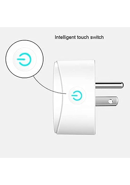 Akıllı Fiş Kablosuz Fiş Çalışması Akıllı Çıkış Wifi Fişi Cep Telefonu Için Uzaktan Kumanda, Hub Gerekmez, Beyaz, Abd Fişi (Yurt Dışından) modelleri