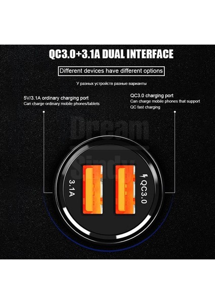 Samsung Galaxy S21 S20 Fe Ultra Artı 3.1A Hızlı Araba USB Telefon Şarj Cihazı Tip-C USB Kablosu Samsung A11 A41 A31 USB Şarj Aleti (Yurt Dışından) modelleri